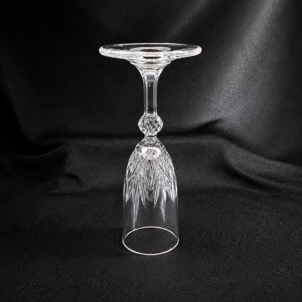 4 Royal Crystal Rock Lenea Gala Champagne Flute Lead Crystal 7.75 Inch Italy - Picture 12 of 16